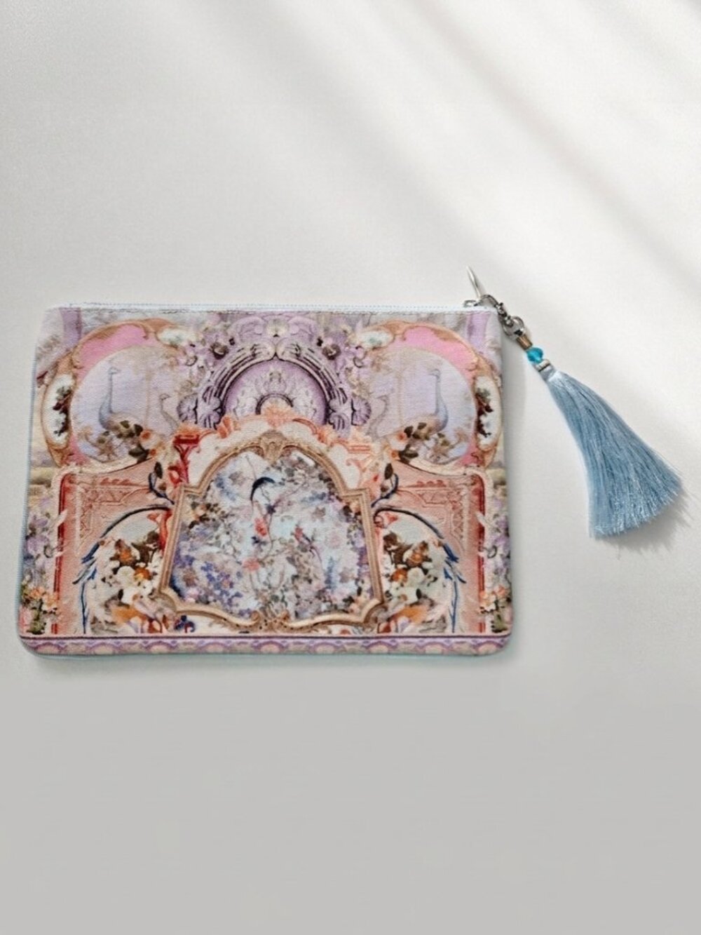 Camilla Electron Libre Small Canvas Clutch - Picture 2 of 7